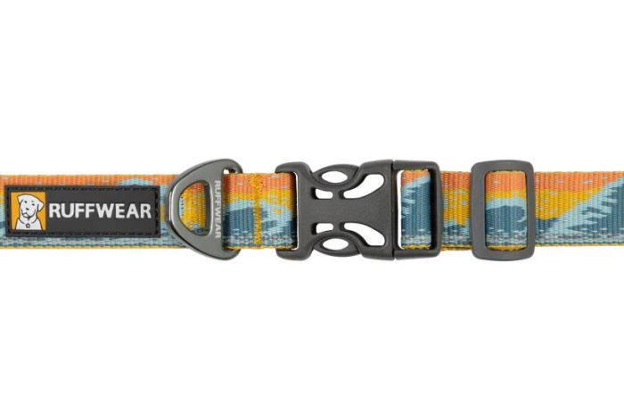 Світловідбиваючий нашийник для собаки Ruffwear Crag™ 51-66 см Оранжево-блакитний