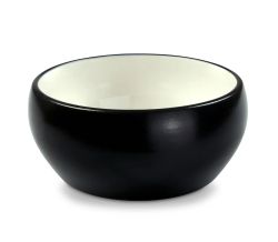 Керамічна миска для собак Wolters Diner Color L 1,30 л Білий/Чорний