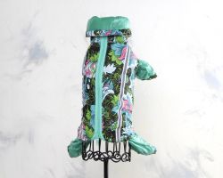 Набір Фрезія жилет силікон + комбінезон велсофт зелений (дівчинка) XS