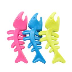 Іграшка для собак кісточка рибка міні тонка 12см Х004