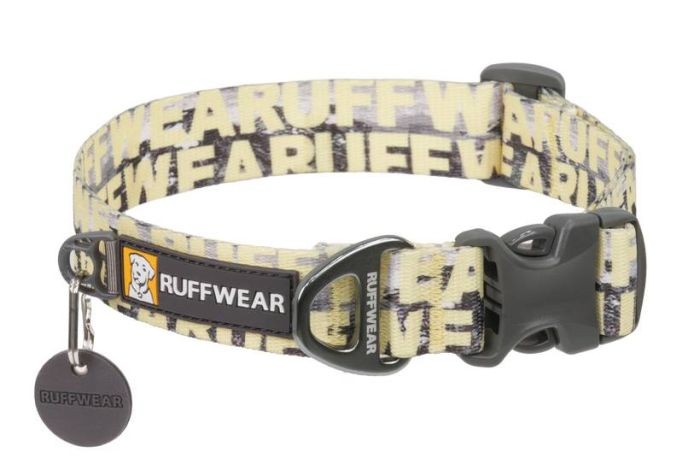Повсякденний нашийник для собак Ruffwear Front Range™ 36-51 см Сірий з жовтим