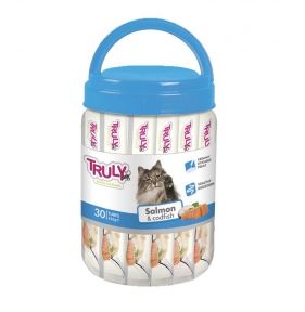 Крем Truly Лосось та тріска блакитна банка, 30x14 г 