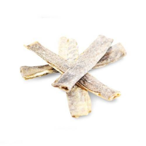 Натуральні ласощі для собак з 100% Шкіри Білої Риби Fish4Dogs Sea Jerky Рибні смужки 100 г
