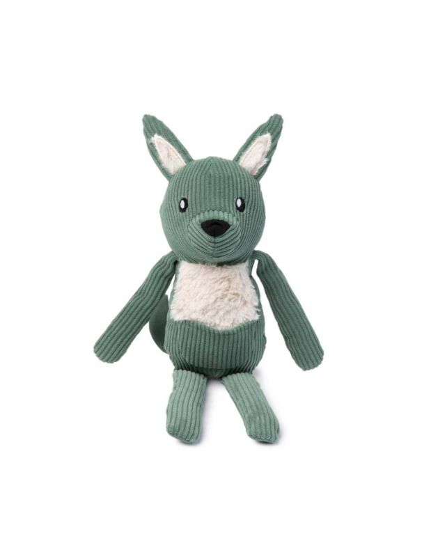 М'яка іграшка для собак FuzzYard Кенгуру Зелений