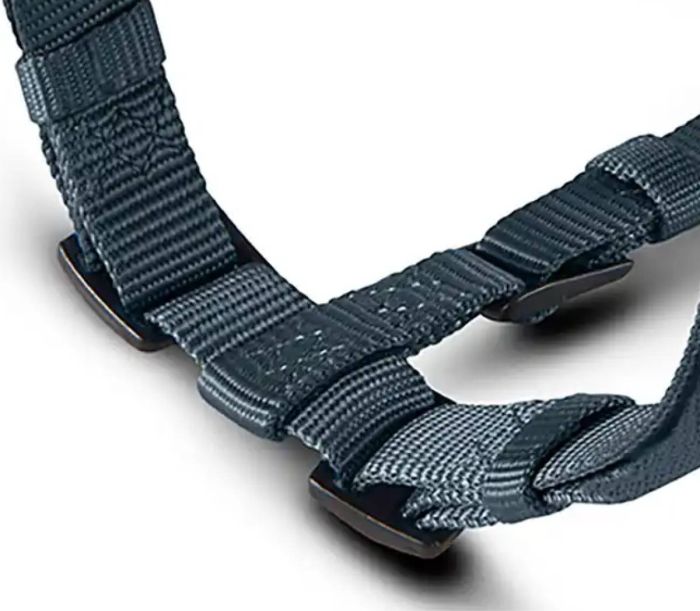 Анатомічна шлейка для собак Wolters Professional XS 25-35 см / 10 мм Графітовий