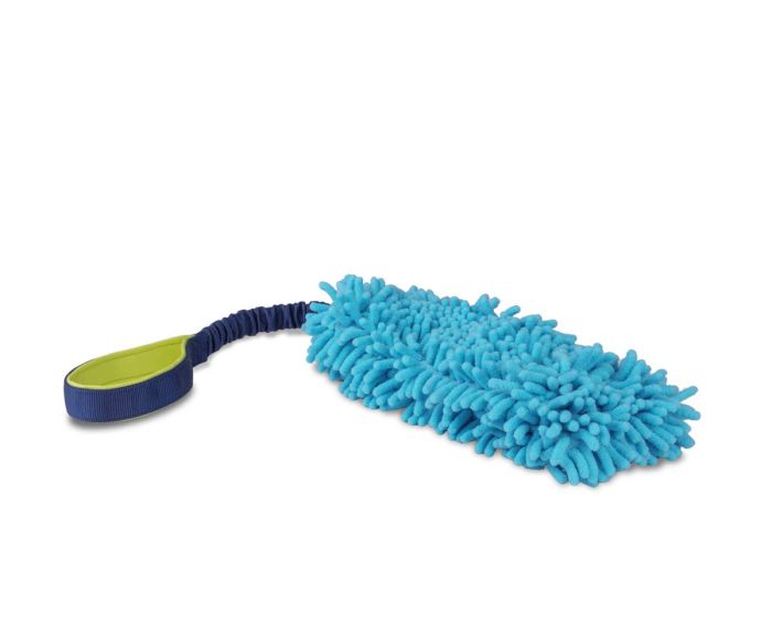 Іграшка для перетяжок для собак Coachi Tuggi Hide Синій із зеленим та блакитним