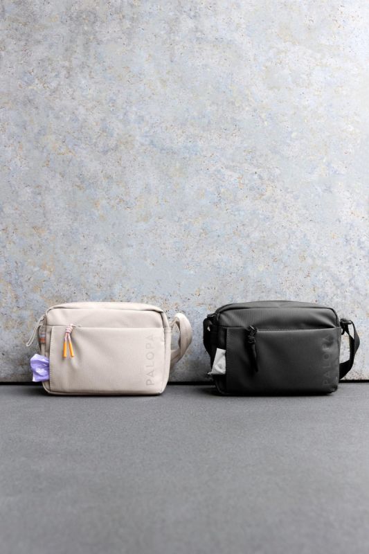 Квадратна сумка для ласощів та аксесуарів собак Palopa Noka Чорний