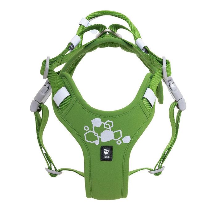 Шлейка пом'якшена для собак Hurtta Weekend Warrior Harness II ECO Зелений 45-60