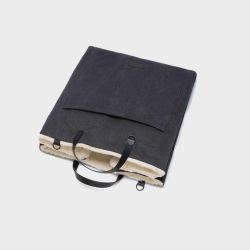 Переносний лежак для собак Cloud7 Travel Canvas Чорний L