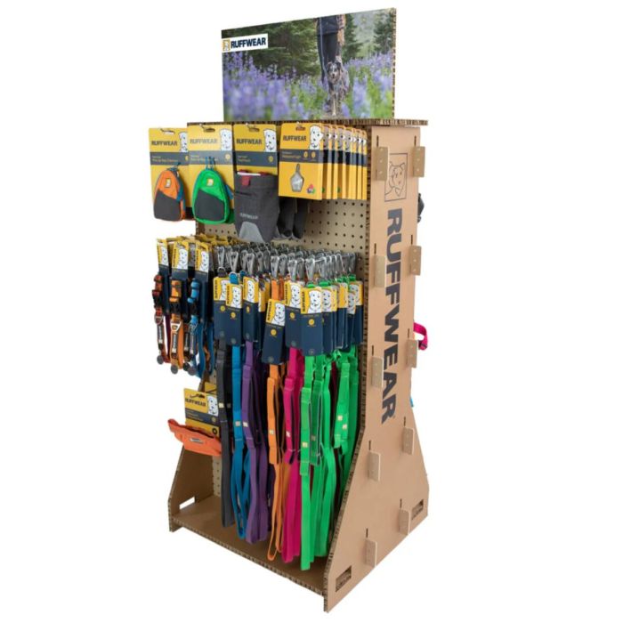 Стенд для мерчендайзингу Ruffwear Semi-Permanent Free Standing Display Front Range 68 см x 117 см (+30 см верхня частина) x 61 см