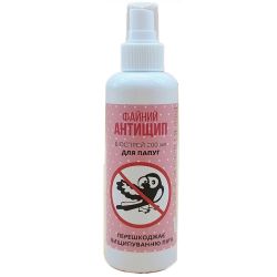 Спрей Антищип Файний для профілактики вищипування піря у папуг 200 мл 