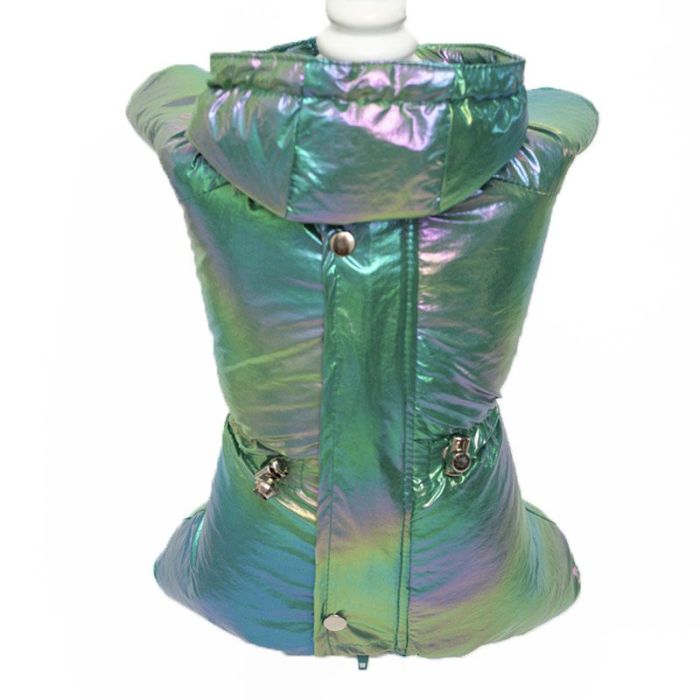 Веселка комбінезон для собак хлопчиків на силіконі S