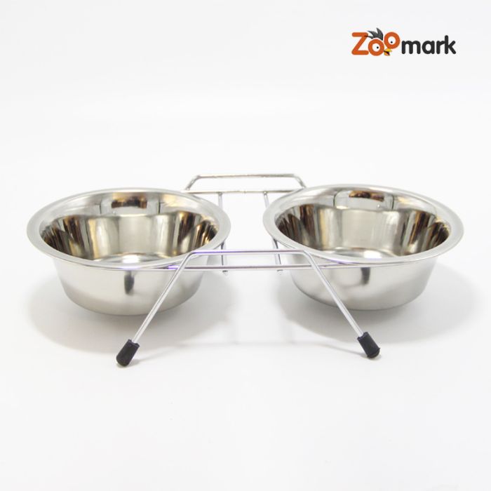 Стійка БАР 2 миски 0,35 л 13,5 см