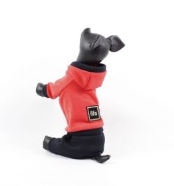 Костюм Мрія трикотаж на флісі дівчинка Кораловий М 3454 см. 