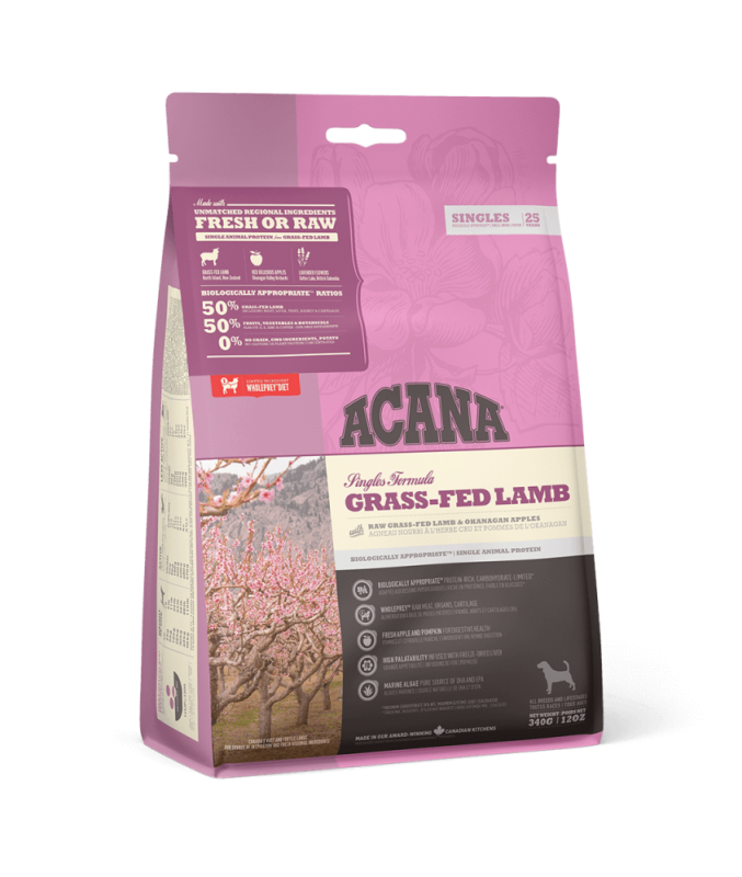 ACANA Grass-Fed Lamb корм для собак 340 г