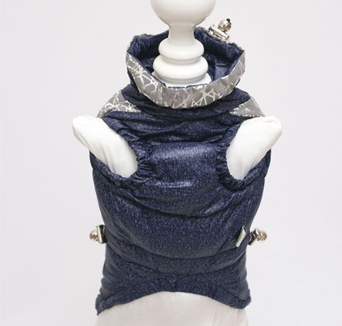 Морозко жилет для собак хлопчиків на силіконі L