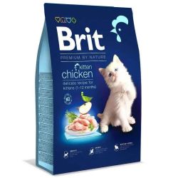Brit Premium by Nature Cat Kitten Сухий корм для кошенят з куркою 1,5 кг