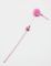 Вудка з пухнастим помпоном рожева 46 см 