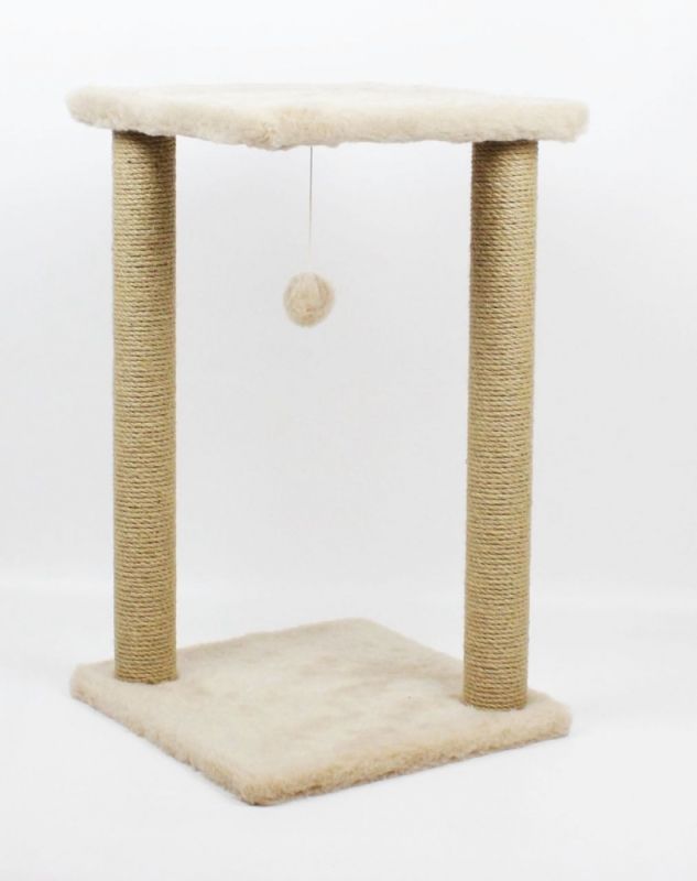 Гламур дряпка джут бежева 