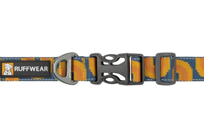 Світловідбиваючий нашийник для собаки Ruffwear Crag™ 36-51 см Оранжево-синій