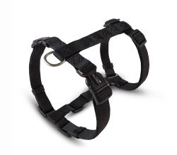 Анатомічна шлейка для собак Wolters Professional XL 75-100 см / 25 мм Чорний