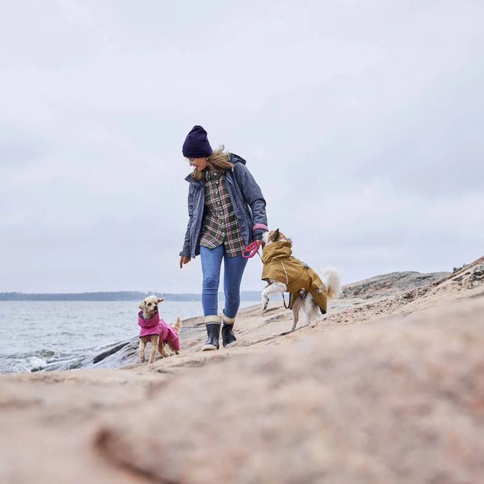 Дощовик для собак Hurtta Monsoon coat II ECO Рожевий 40XS