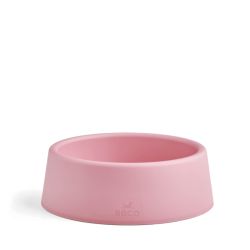 Миска зі 100% переробленого пластику для собак Beco Pets Steady Bowls Рожевий S