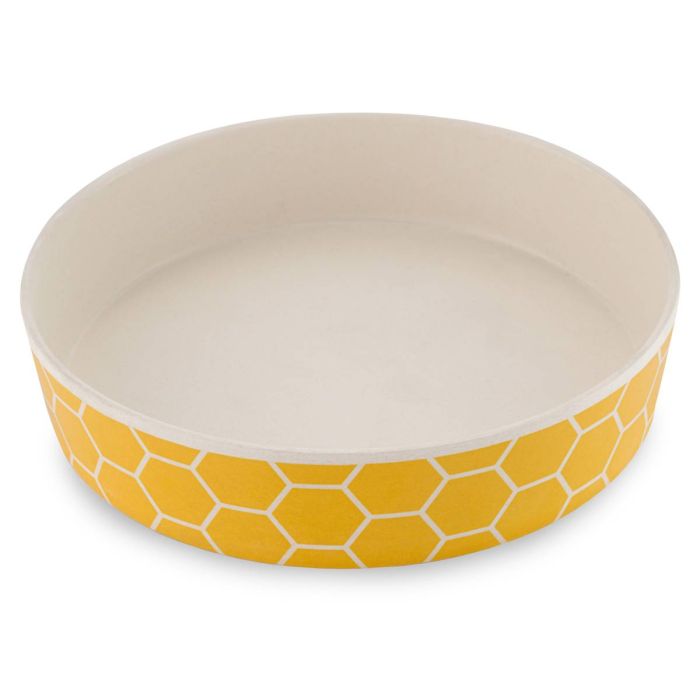 Бамбукова миска для котів Beco Pets Жовтий