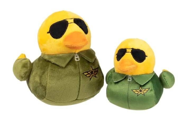 М'яка іграшка для собак FuzzYard Качечка Гус S