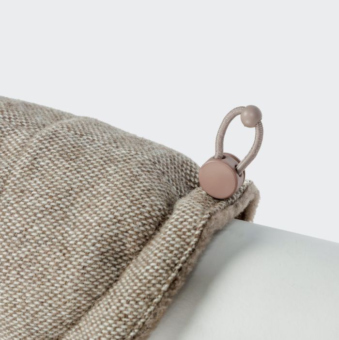 Утеплена куртка для такс і схожих порід собак Cloud7 Brooklyn Dachshund Бежевий 2