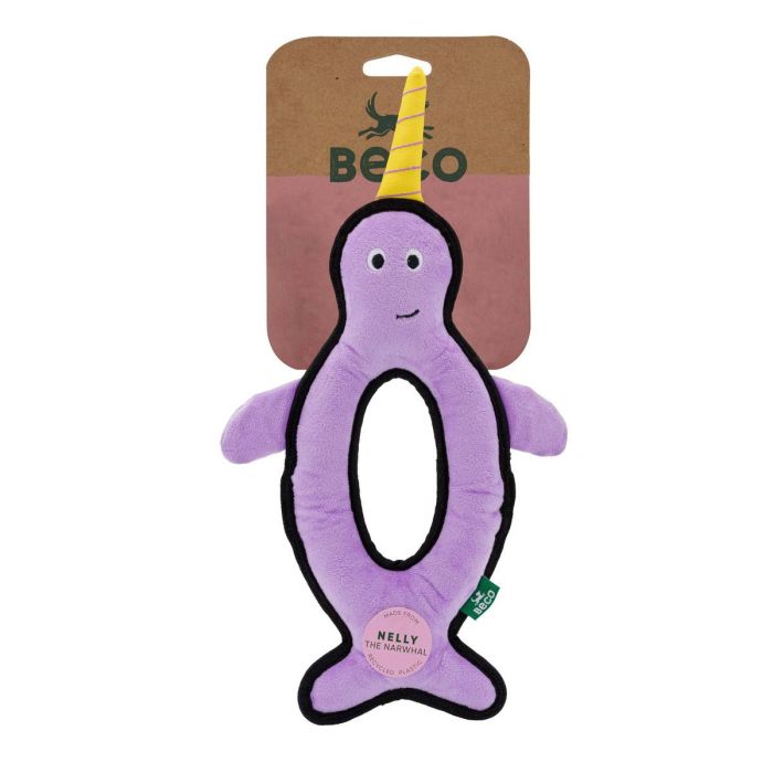 М'яка іграшка для собак Beco Pets Нарвал L