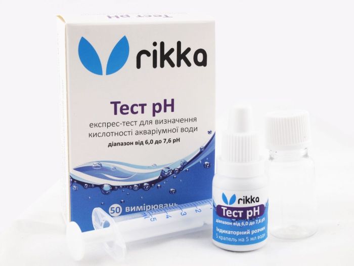 Тест рН (6.0-7.6) - тест для визначення кислотності води Тест рН (кислотності води)