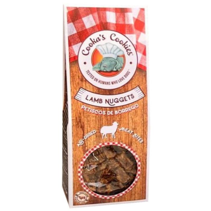 Натуральні сушені ласощі для собак Cooka`s Cookies 100% Ягня 60 г
