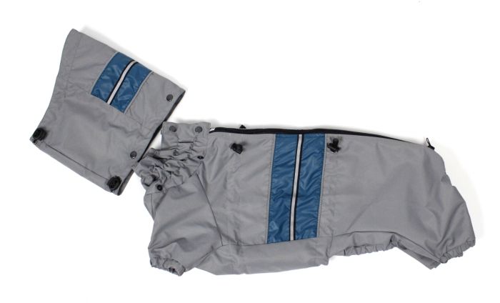 Дощовик Прайд на тонкій підкладці сіро-морська хвиля (хлопчик), XXL1 