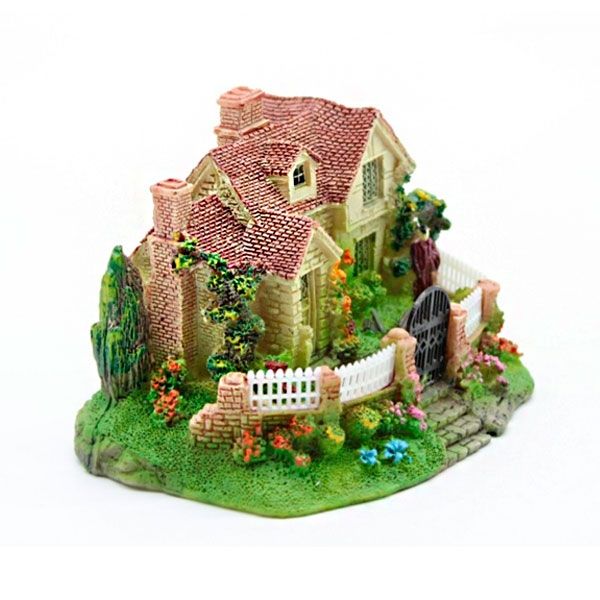 Декорація Будиночок для акваріума. 13х9х10 см.