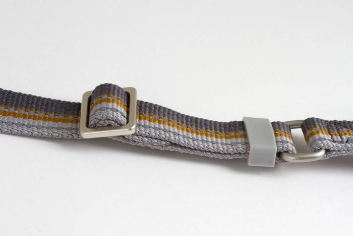 Регульований повідець для собак Hurtta ECO 120-180 см х 20 мм Сірий