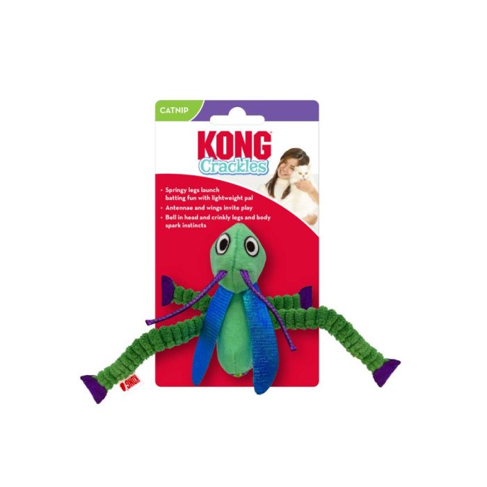 Іграшка для котів Kong Crackles Grasshopper