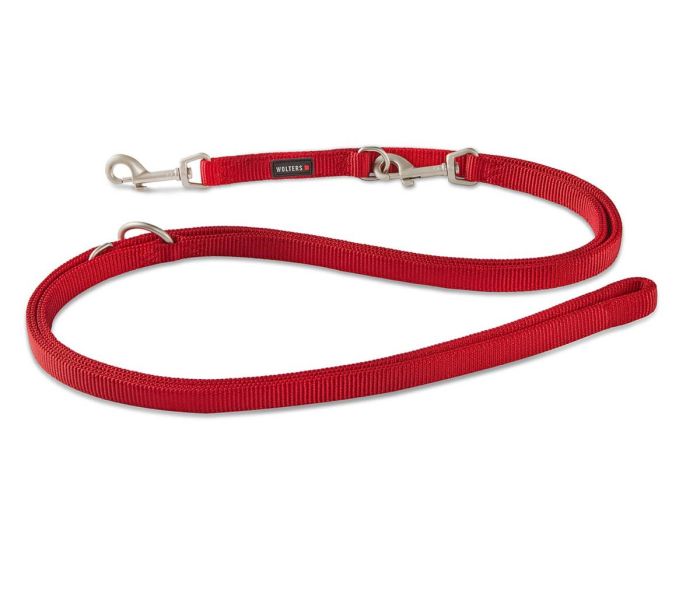 Повідець перестібка з нейлону Wolters Professional M 3 м / 15 мм Червоний