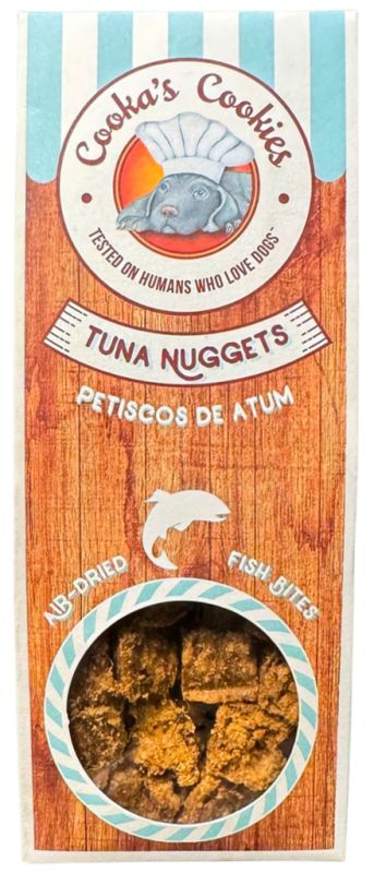 Натуральні сушені ласощі для собак Cooka's Cookies 100% Тунець 70 г