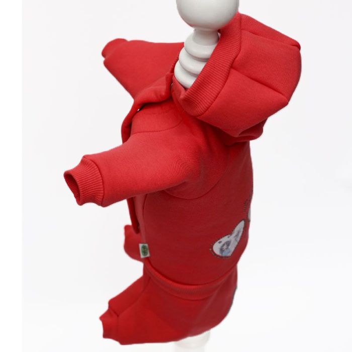 Джулія комбінезон для собак дівчаток з трикотажу на флісі XXS