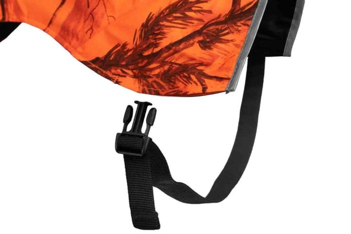 Камуфляжна накидка для собак Camo cover Non-stop dogwear Помаранчевий/S