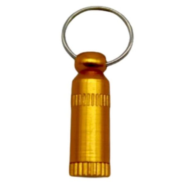 Адресник металевий золото 2х0. 6см 