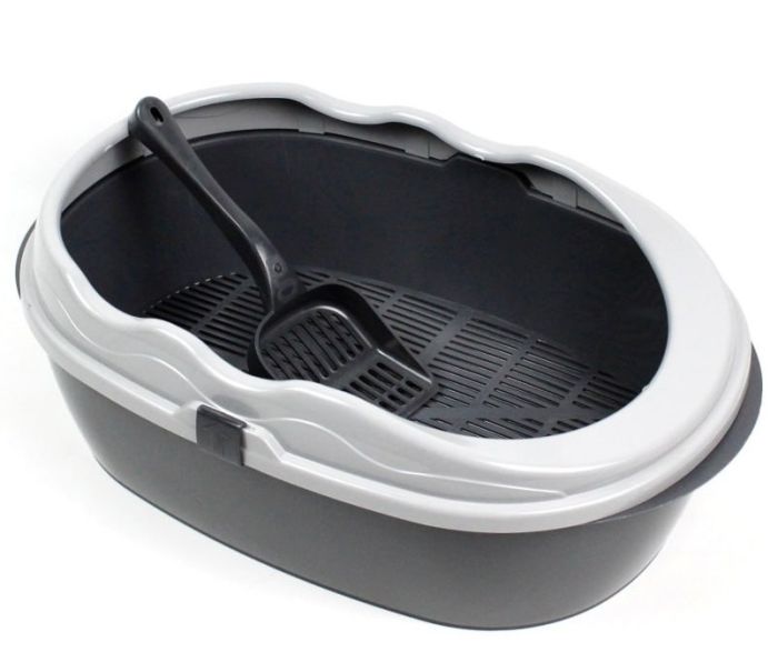 Туалет глибокий з бортом і сіткою, Фауна Мятний