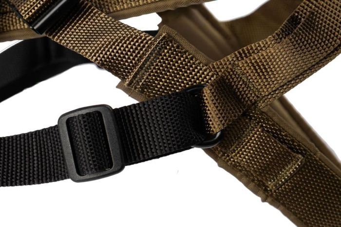 Шлейка для собак Freemotion harness WD Non-stop dogwear Оливковий 7