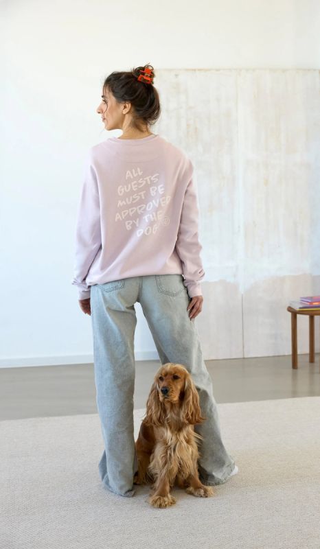 Світшот для власників собак Palopa Рожевий L