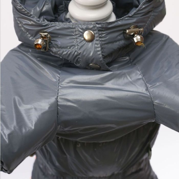 Домінік комбінезон для собак хлопчиків на силіконі, хутро S2 мопс