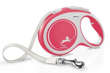 Рулетка СОMFORT,  стрічка L 8м50кг, червона