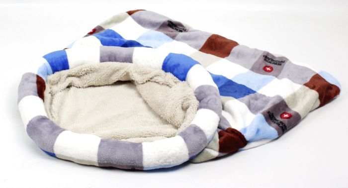 Спальник Кліточка Велсофт, Овчина 5862 см