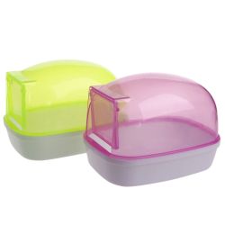 Купалка для шиншил 24Х17Х18 см RJ184 Жовтий