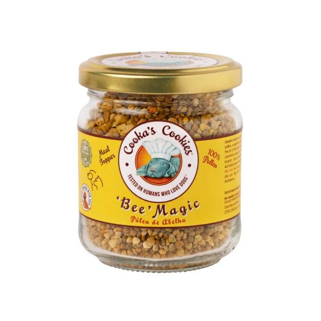 Натуральний топер (вітамінна та смакова добавка) для собак Cooka's Cookies Bee Magic Бджолиний пилок 30 г